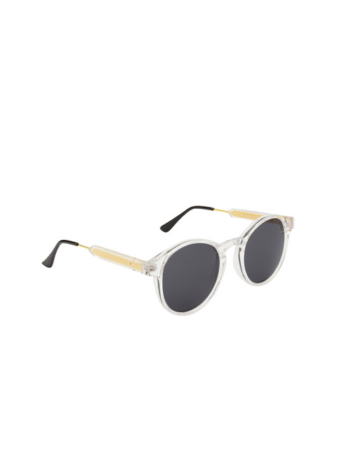 

Ted Smith Unisex Round Sunglasses TS-SZ3185, Grey