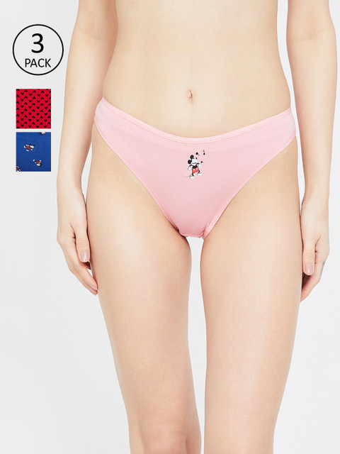 

Ginger by Lifestyle Women Pack Of 3 Assorted Basic Briefs 8903742181261
