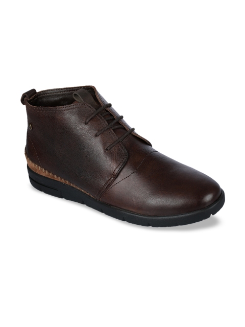 

Liberty Men Brown Solid Leather Formal Derbys