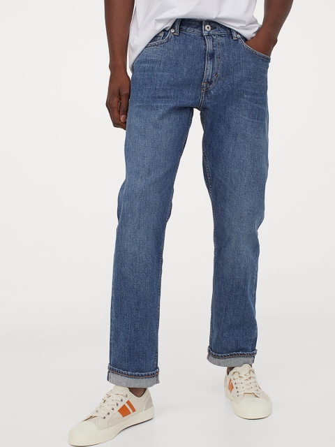 

H&M Men Blue Regular Selvedge Jeans