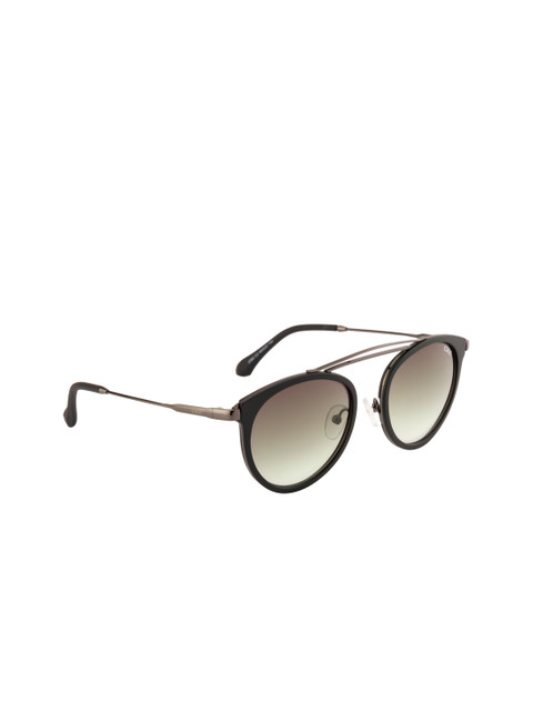 

I DEE Unisex UV Protected Aviator Sunglasses IDEE-MFF-2392_C2, Olive