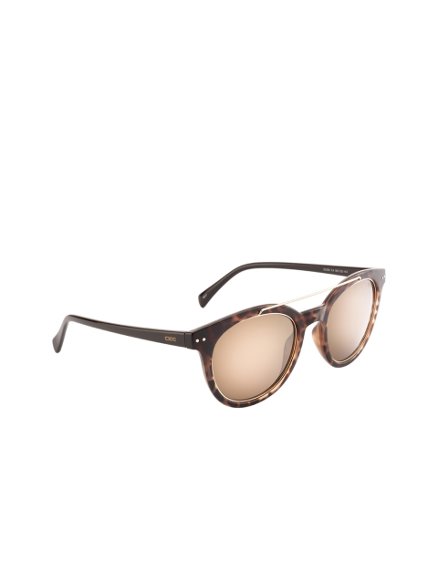 

I DEE Unisex Aviator Sunglasses IDEE-MFF-2350_C4, Gold