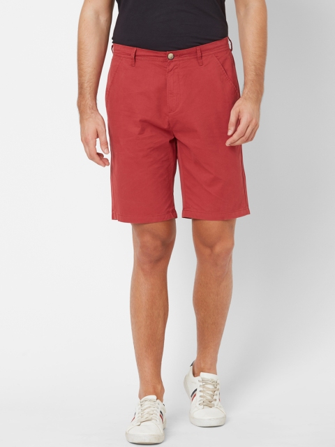

Sweet Dreams Men Red Solid Regular Fit Regular Shorts