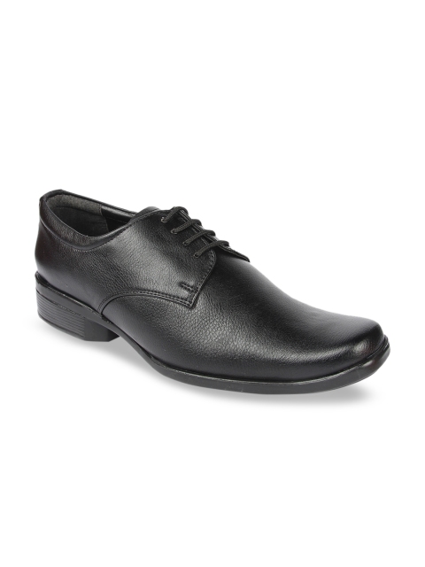 

Liberty Men Black Solid Formal Derbys