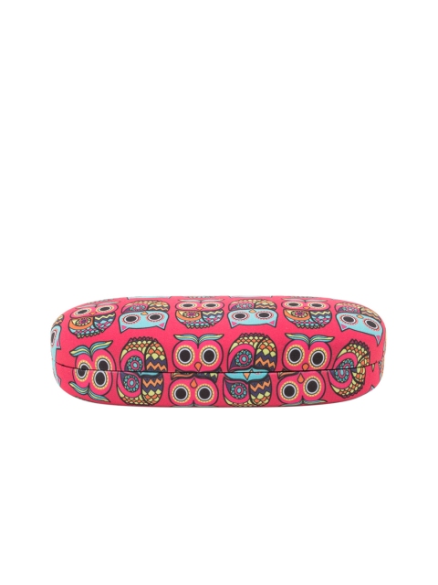 

Chumbak Multicoloured Owl Print Eyewear Case, Multi