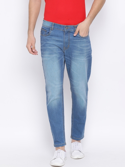 

REALM Men Blue Slim Fit Mid-Rise Clean Look Stretchable Jeans