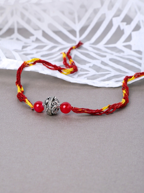 

Yellow Chimes Men Set Of 3 Multicoloured Rakhis, Multi