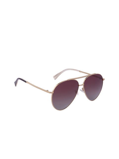 

MARC LOUIS Unisex Polarised Aviator Sunglasses MARC169/S C02, Brown