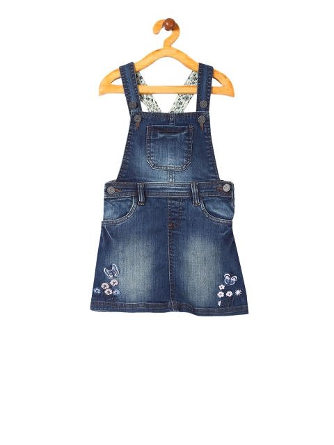 

Cherokee Girls Blue Dungaree Skirt