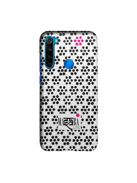 

macmerise Black & White Masaba Boondi Print Sublime Xiaomi Redmi Note 8 Back Case