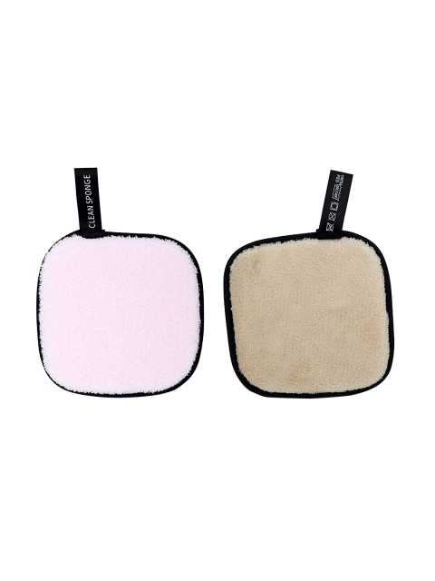 

Beaute Secrets Pink & Beige Pack of 2 Washable & Reusable Makeup Remover Pads