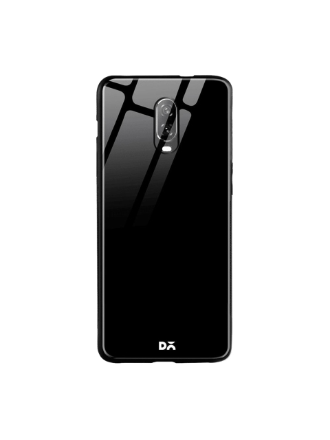 

DailyObjects Black Jet OnePlus 6T Glass Case