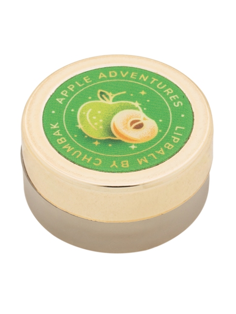 

Chumbak Green Apple Lip Balm 8 g, Off white