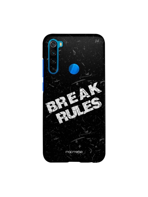 

macmerise Black & White Break Rules Xiaomi Redmi Note 8 Back Case