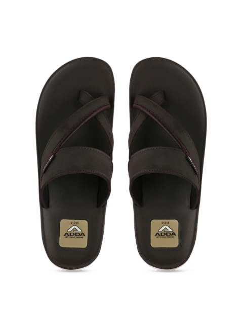 

Adda Men Brown Comfort Sandals