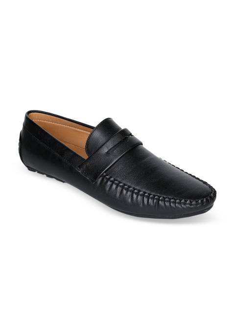 

Bruno Manetti Men Black Loafers