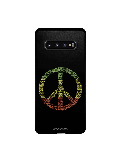 

macmerise Black & Green Symbol Of Peace Sublime Samsung Galaxy S10 Back Case