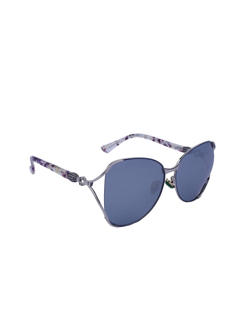 

MARC LOUIS Women Square Sunglasses 71125XD106L5721H C7, Navy blue