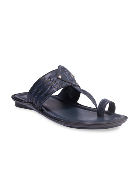 

Khadims Men Navy Blue Comfort Sandals