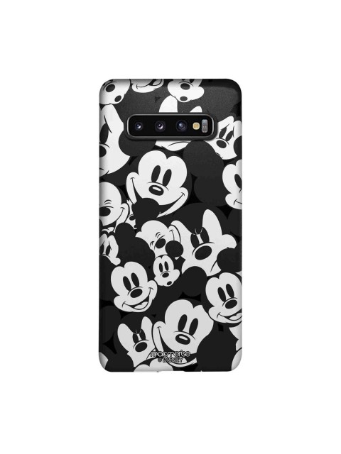 

macmerise Black & White Disney Mickey Smileys Sublime Samsung Galaxy S10 Back Case