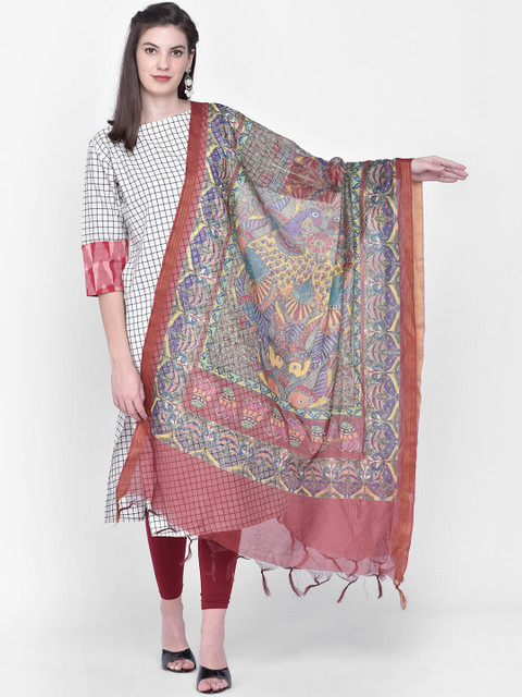 

Dupatta Bazaar Multicoloured Printed Dupatta, Multi