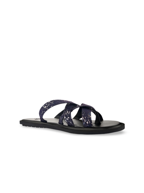 

WCFC Men Purple & Black Comfort Sandals