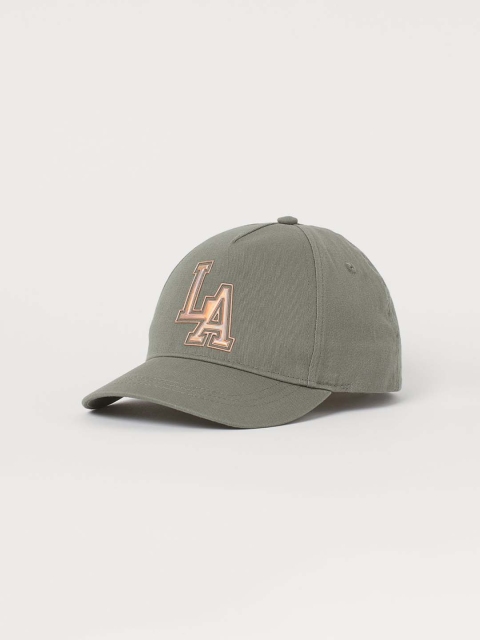 

H&M Girls Olive Green Cotton Cap