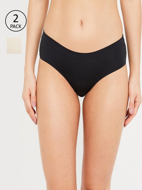

Ginger by Lifestyle Women Pack of 2 Hipster Briefs 8907362585454, Navy blue