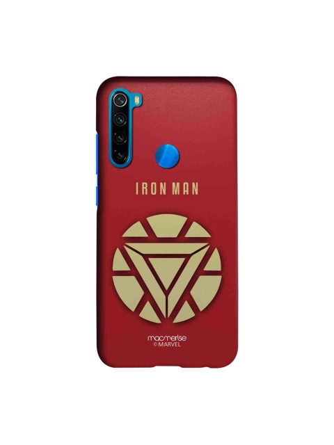 

macmerise Red & Brown Marvel Comics Minimalistic Ironman Sublime Xiaomi Redmi Note 8 Back Case