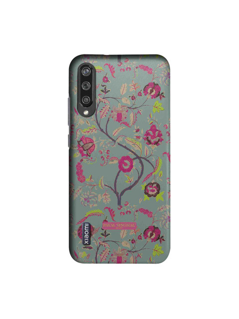 

macmerise Grey & Pink Payal Singhal Chintz Print Sublime Xiaomi Mi A3 Back Case