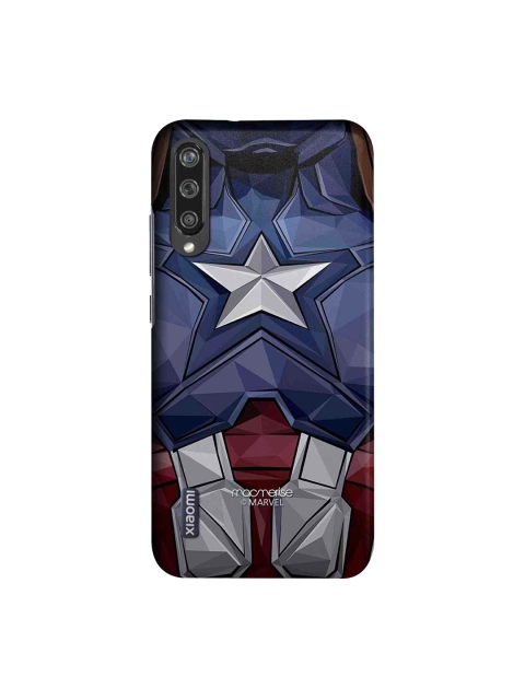 

macmerise Blue & Red Captain America Vintage Suit Sublime Xiaomi Mi A3 Mobile Case