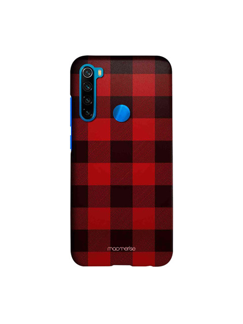 

macmerise Red & Black Checkmate Sublime Xiaomi Redmi Note 8 Back Case