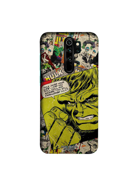 

macmerise Green & Grey Comic Hulk Sublime Xiaomi Redmi Note 8 Pro Back Cover