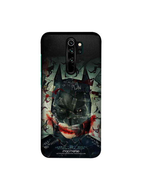 

macmerise Black & Red DC Comics Bat Joker Graffiti Xiaomi Redmi Note 8 Pro Back Case
