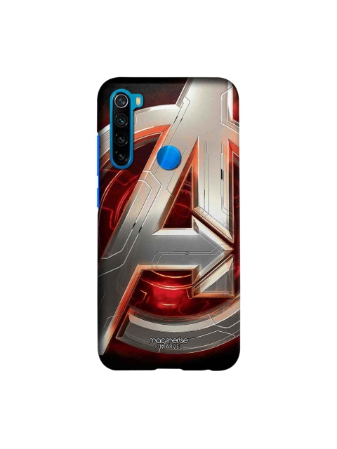 

macmerise Red & Grey Marvel Comics Avengers Version 2 Sublime Xiaomi Redmi Note 8 Back Case
