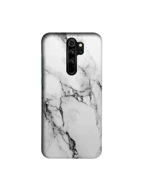 

macmerise White & Black Speciality Materials Marble Lu Sublime Xiaomi Redmi Note 8 Pro Back Case