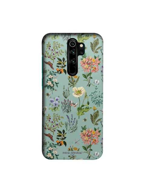 

macmerise Blue & Green Payal Singhal Titli Aqua Sublime Xiaomi Redmi Note 8 Pro Back Case