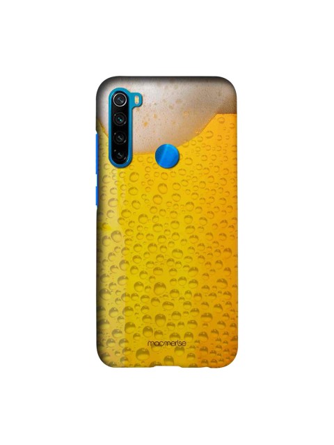 

macmerise Yellow & Beige Chug It Xiaomi Redmi Note 8 Back Case
