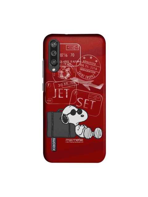 

macmerise Red & White Peanuts Jet Set Go Sublime Xiaomi Mi A3 Back Case