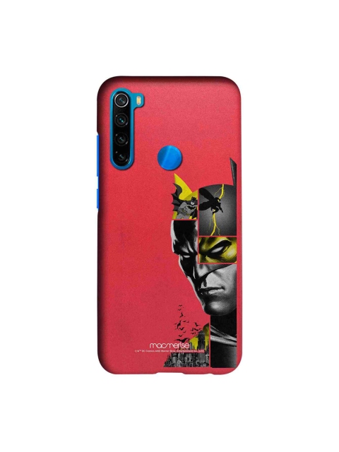 

macmerise Red & Grey DC Comics Bat Collage Sublime Xiaomi Redmi Note 8 Back Case