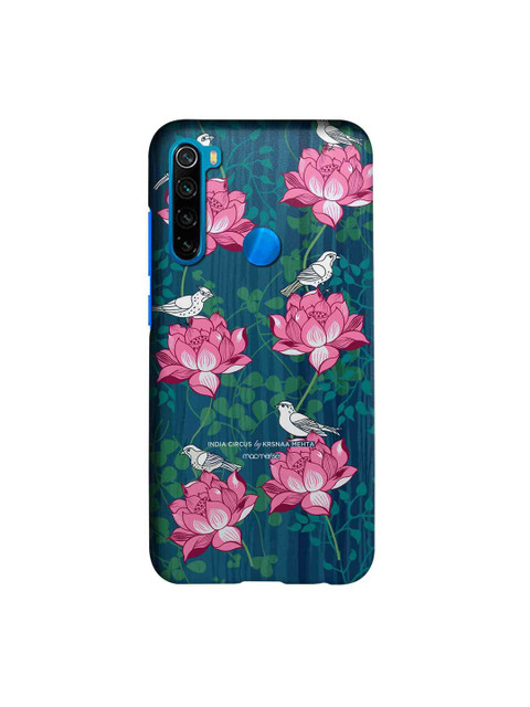 

macmerise Teal Blue & Pink India Circus Desired Awakening Printed Xiaomi Redmi Note 8 Back Case