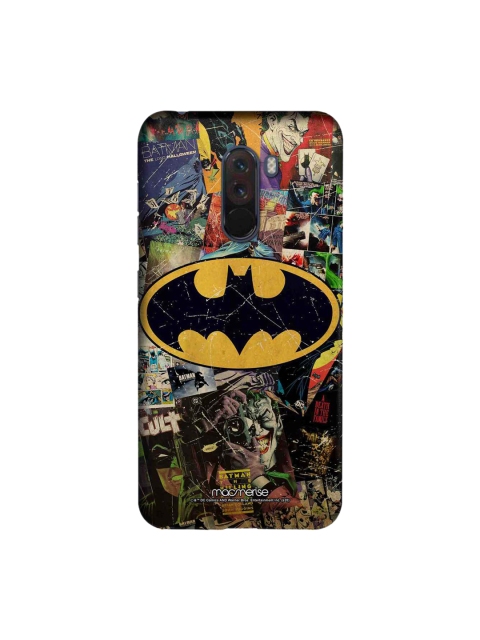 

macmerise Black & Yellow Comic Bat Sublime Xiaomi Poco F1 Back Case