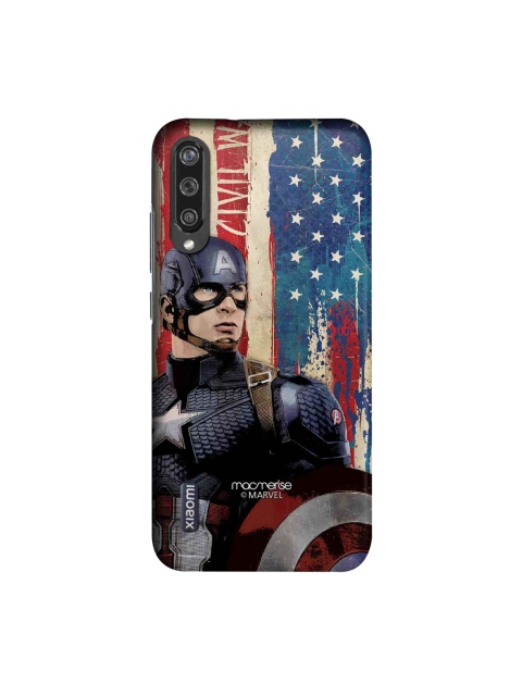 

macmerise Blue & Grey Marvel Comics American Captain Sublime Xiaomi Mi A3 Back Case