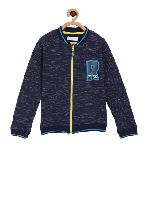 

5.10.15 Boys Navy Blue Solid Sweatshirt