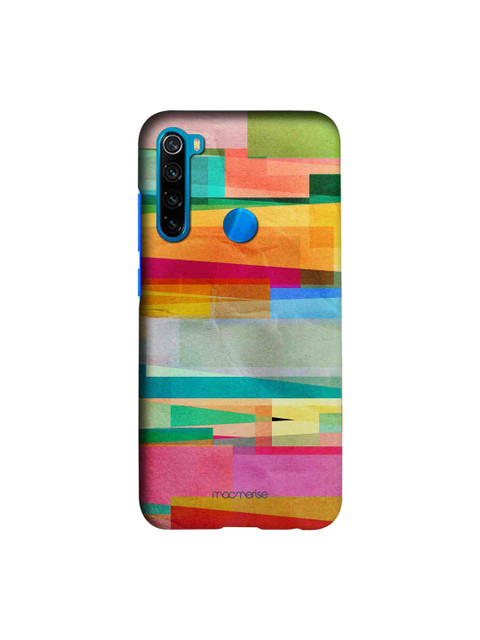 

macmerise Grey & Pink Abstract Fusion Sublime Xiaomi Redmi Note 8 Back Case