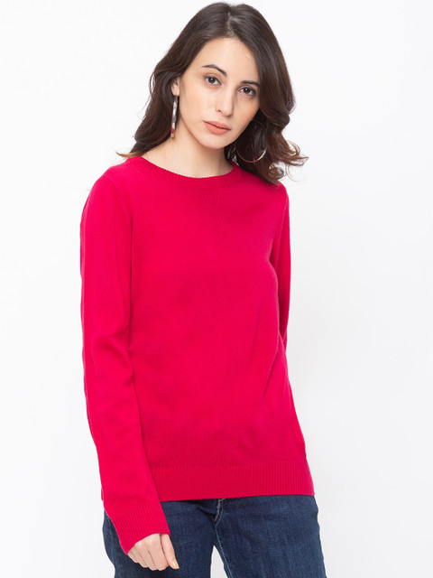 

Globus Women Pink Self Design Top