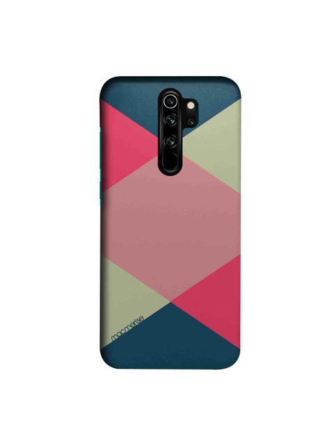 

macmerise Pink & Teal Blue Criss Cross Tealpink Xiaomi Redmi Note 8 Pro Back Case