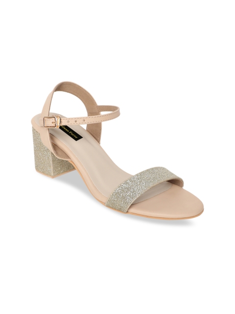 

Milano Torre Women Gold-Toned Embellished Heels