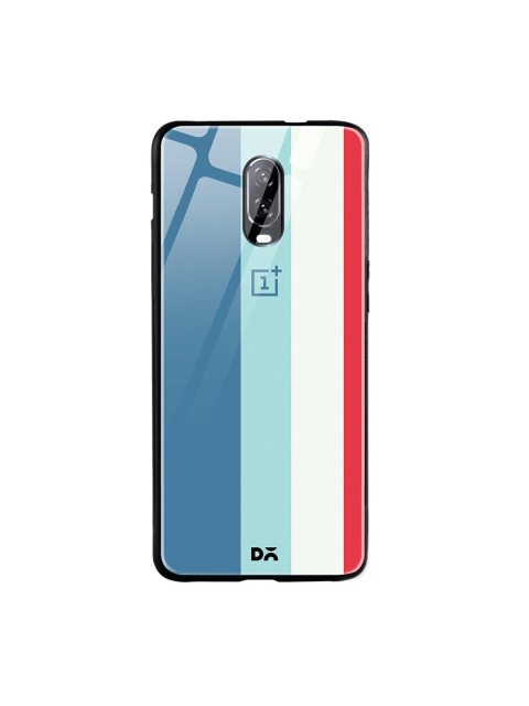 

DailyObjects Blue & Green Vertical OnePlus 6T Glass Cover