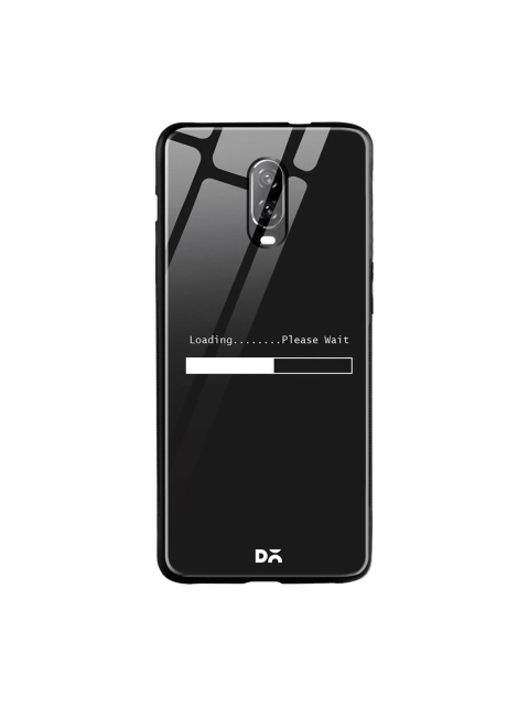 

DailyObjects Black & White Loading Dialog OnePlus 6T Glass Cover